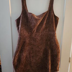 Dress corduroy